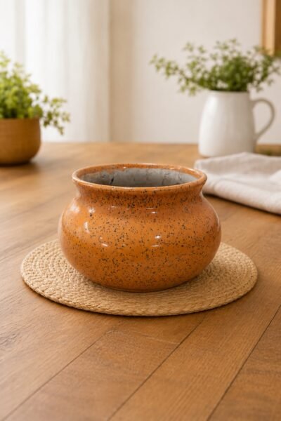 Premium Rustic Terracotta Ceramic Planter Pot