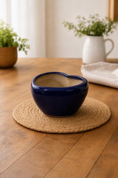 Premium Heart Shape Ceramic Planter Pot