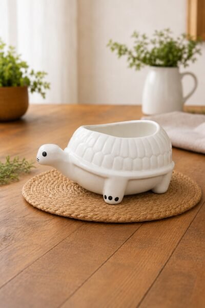 Premium Turtle Shape Ceramic Planter Pot